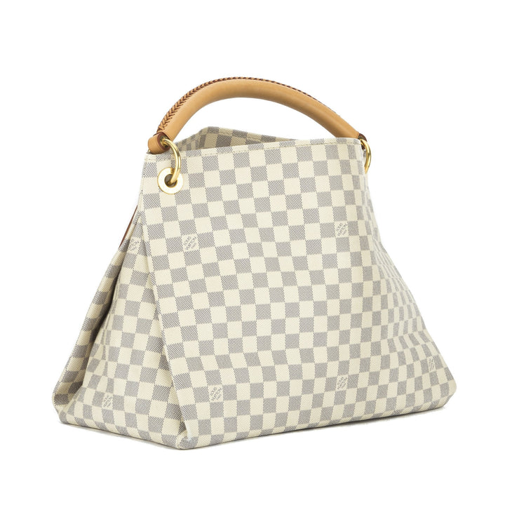 L*V Damier Azur Artsy MM Bag (Pre Owned)