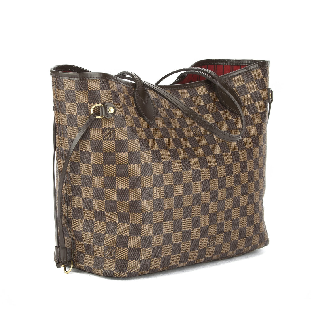 L*V Damier Ebene Neverfull MM Bag (Pre Owned)