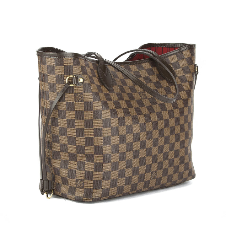 L*V Damier Ebene Neverfull MM Bag (Pre Owned)