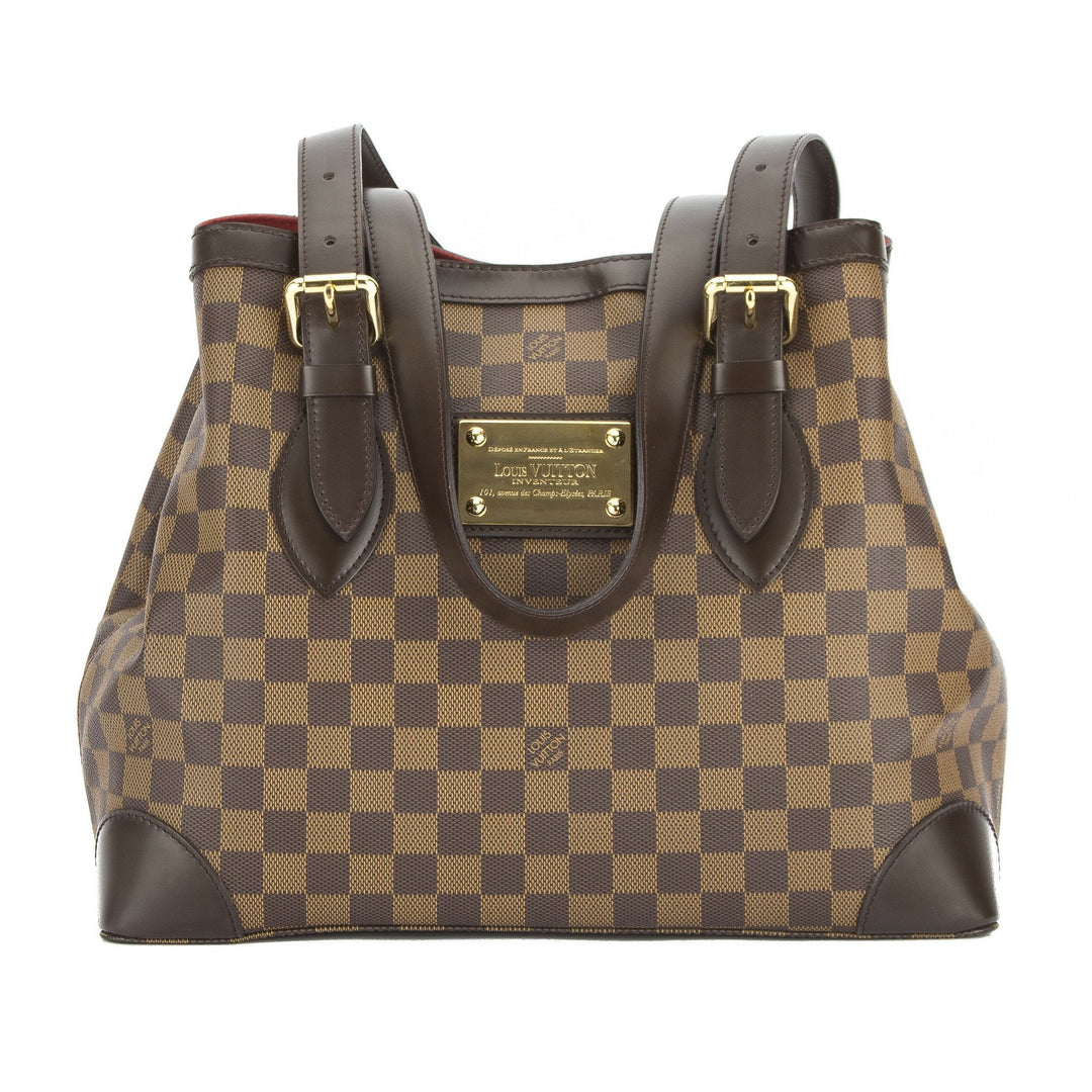 L*V Damier Ebene Hampstead MM Bag (Pre Owned)
