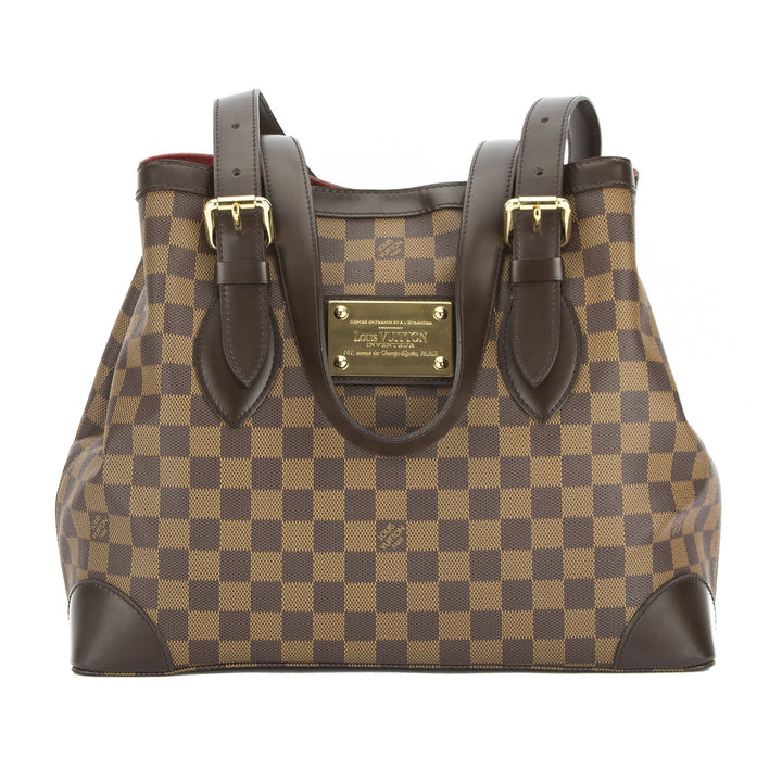 L*V Damier Ebene Hampstead MM Bag (Pre Owned)