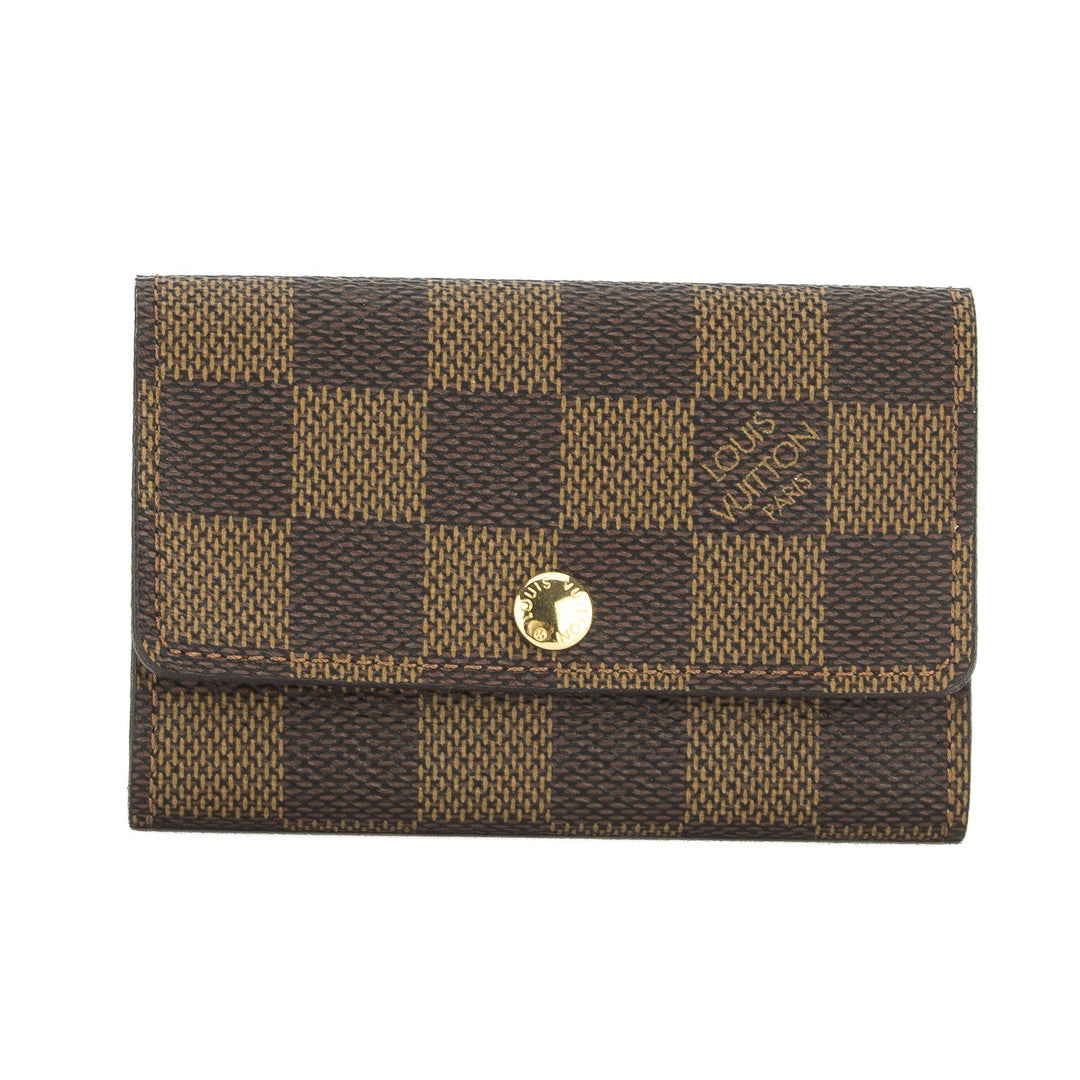 L*V Damier Ebene Multicles 6-key Case (Pre Owned)