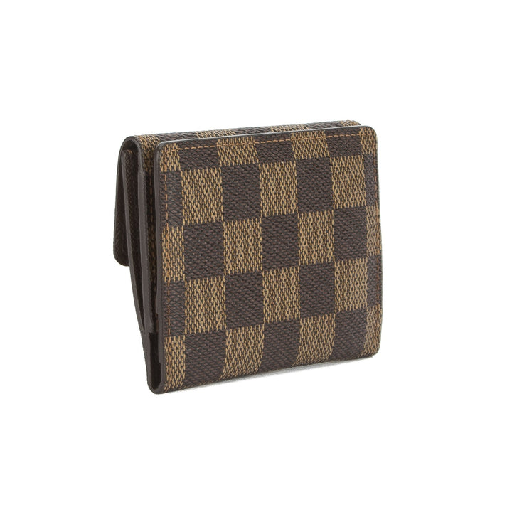 L*V Damier Ebene Ludlow Coin Purse (Pre Owned)