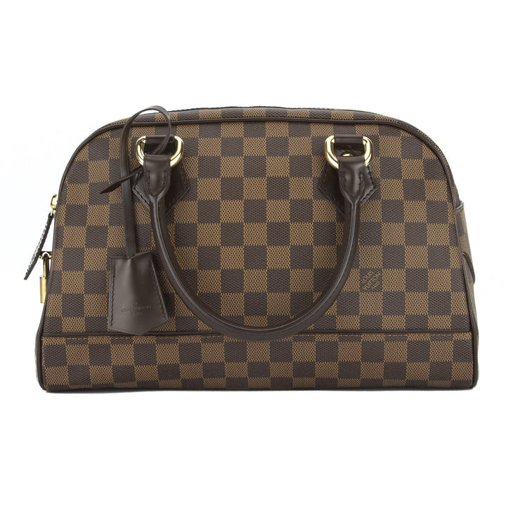L*V Damier Ebene Duomo Boston Bag (Indistinguishable)