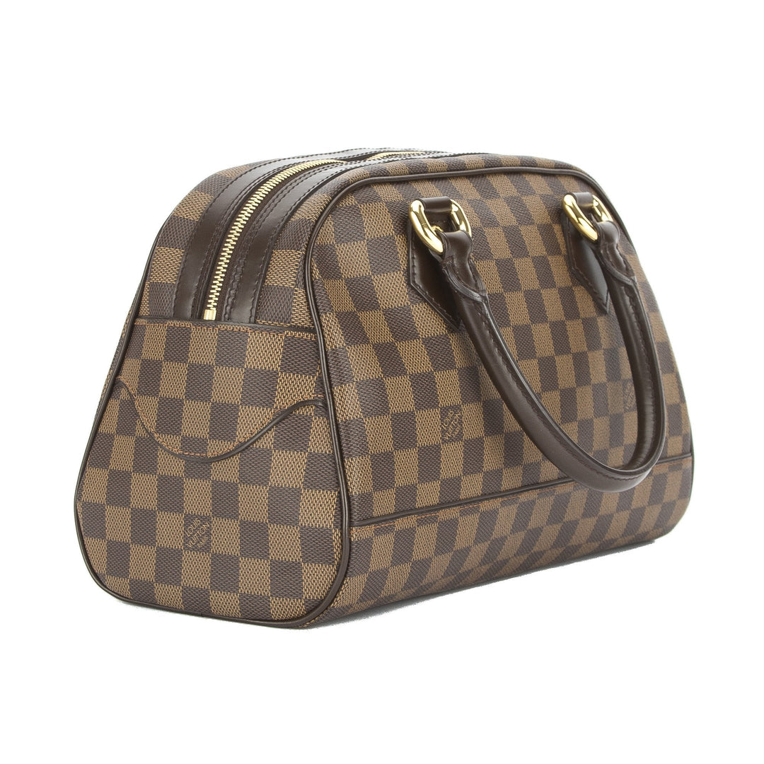 L*V Damier Ebene Duomo Boston Bag (Indistinguishable)