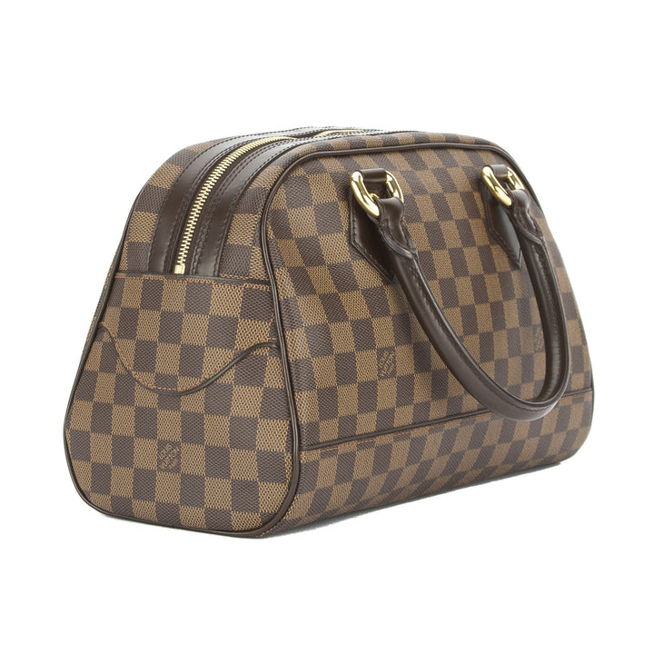L*V Damier Ebene Duomo Boston Bag (Indistinguishable)