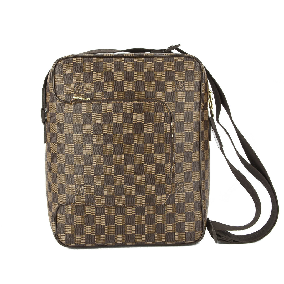 L*V Damier Ebene Olav MM Bag (Pre Owned)