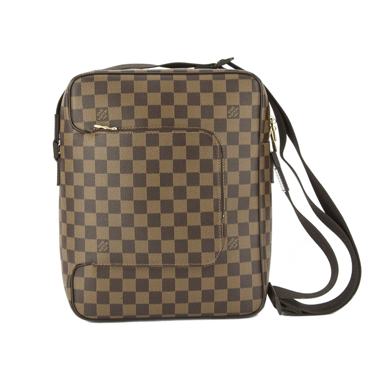 L*V Damier Ebene Olav MM Bag (Pre Owned)