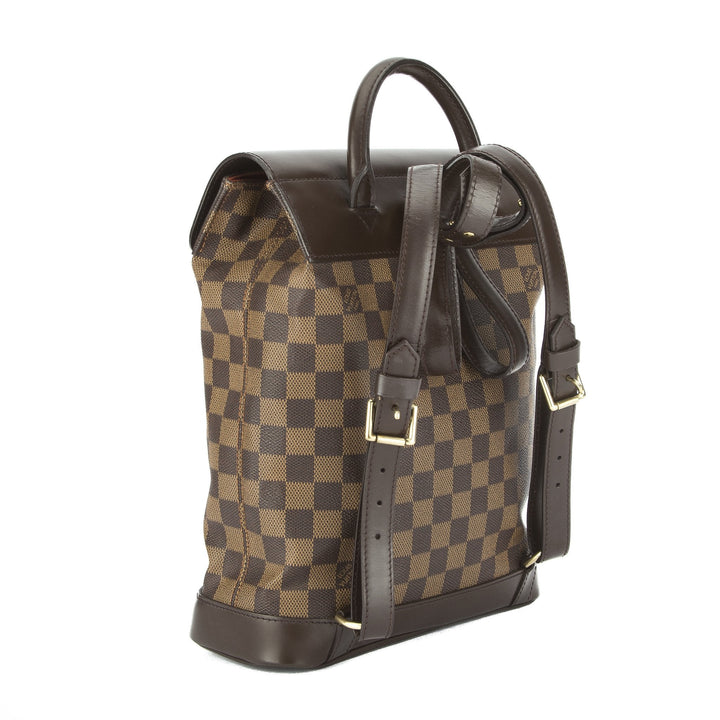 L*V Damier Ebene Soho Backpack (Indistinguishable)