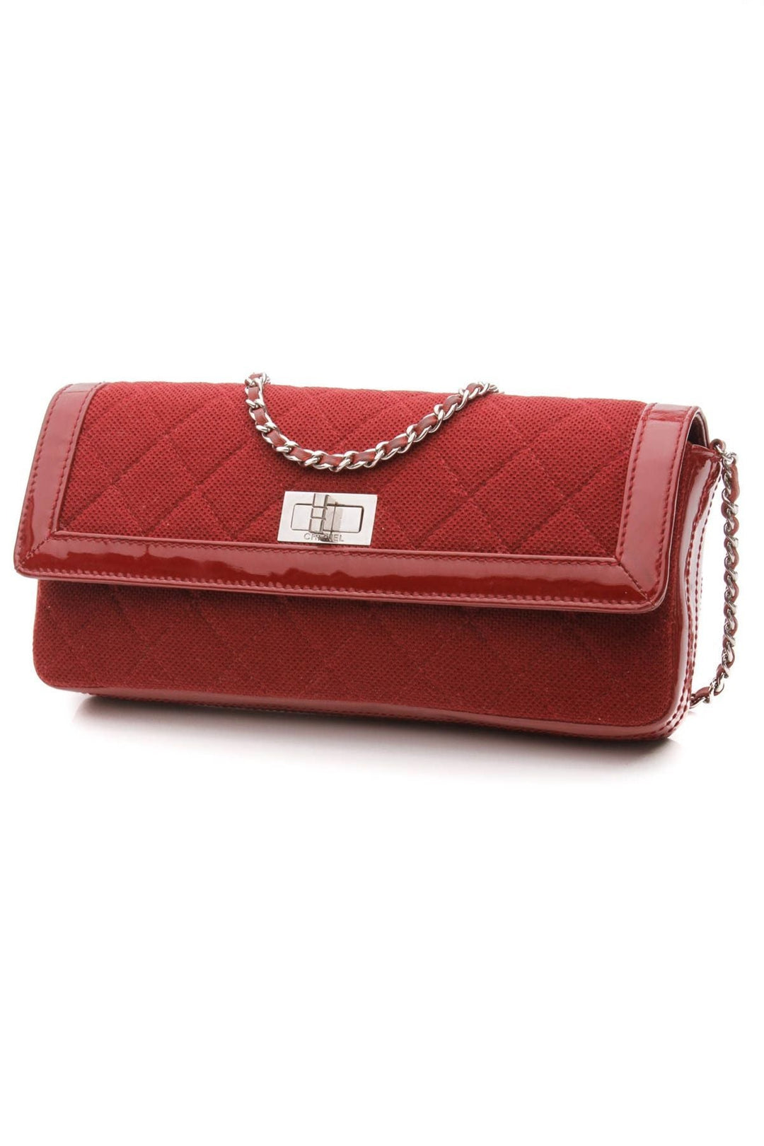 East West Flap Bag - Red Jersey