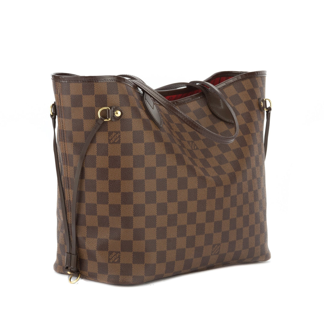 L*V Damier Ebene Neverfull MM Bag (Indistinguishable)