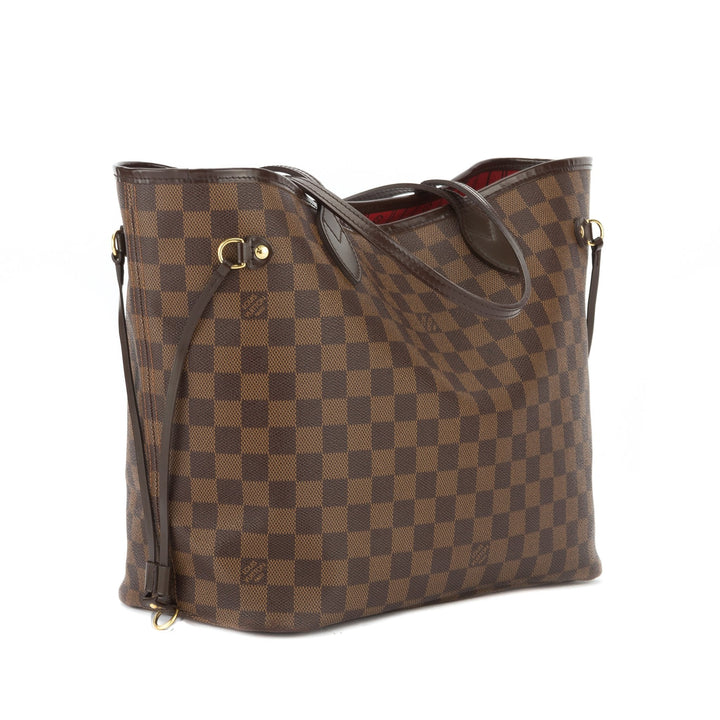 L*V Damier Ebene Neverfull MM Bag (Indistinguishable)