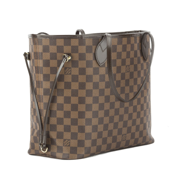 L*V Damier Ebene Neverfull MM Bag (Pre Owned)