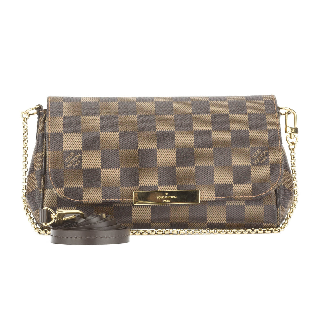 L*V Damier Ebene Favorite PM Bag (Pre Owned)