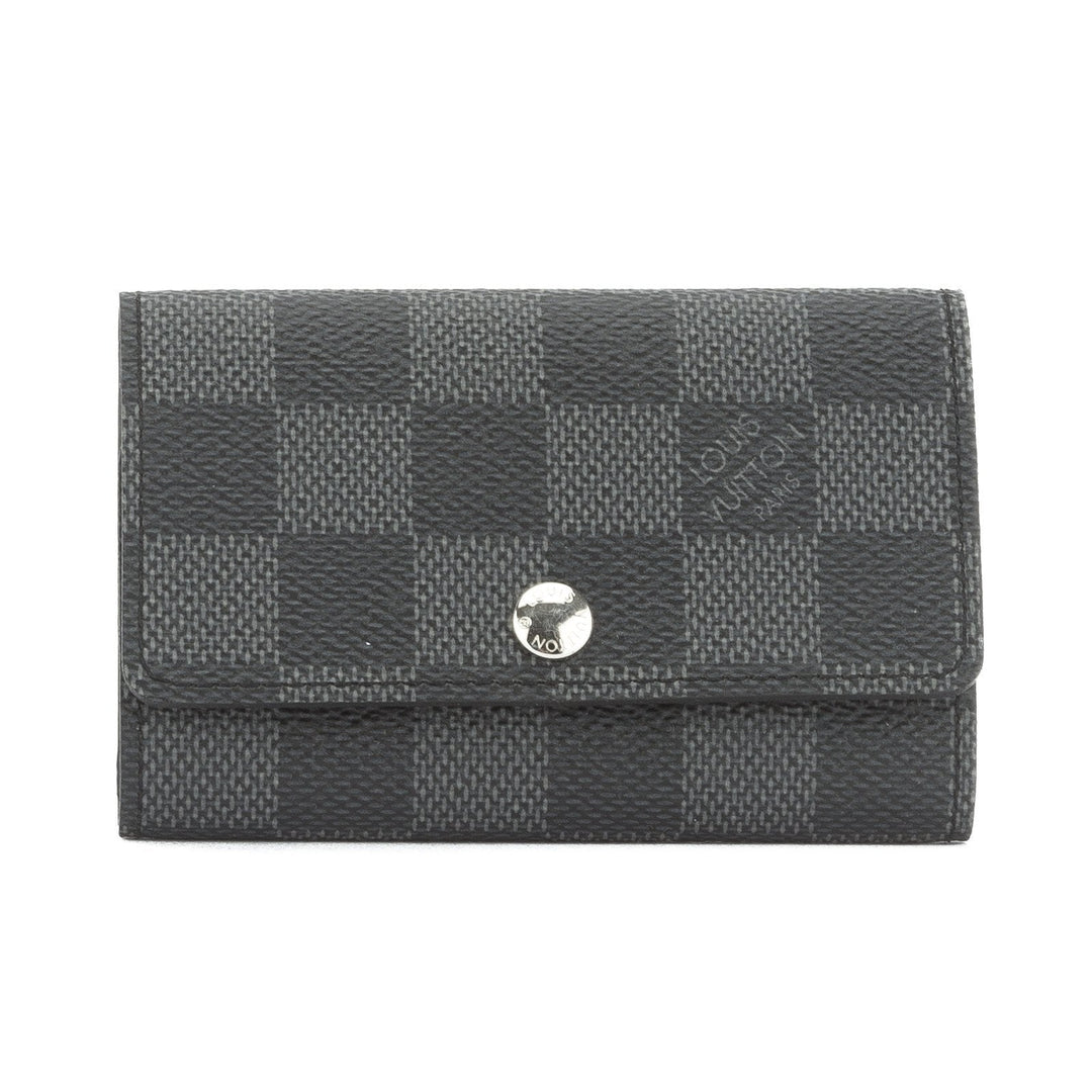 L*V Damier Graphite Multicles 6-key Case (Pre Owned)