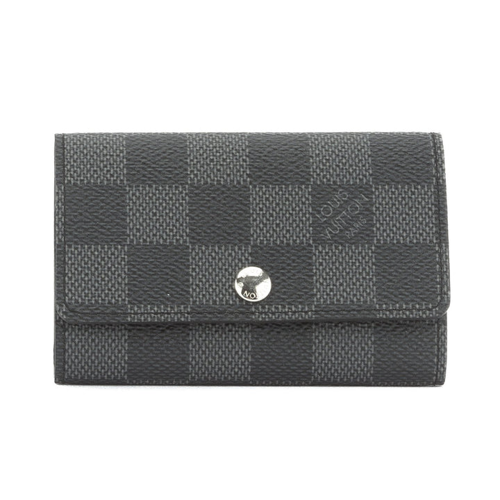 L*V Damier Graphite Multicles 6-key Case (Pre Owned)