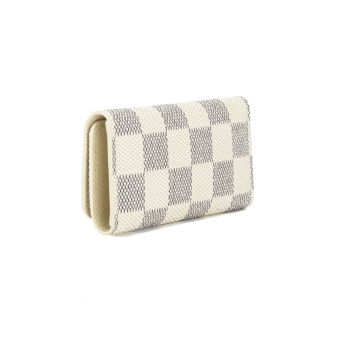 L*V Damier Azur Multicles 4-key Case (Pre Owned)