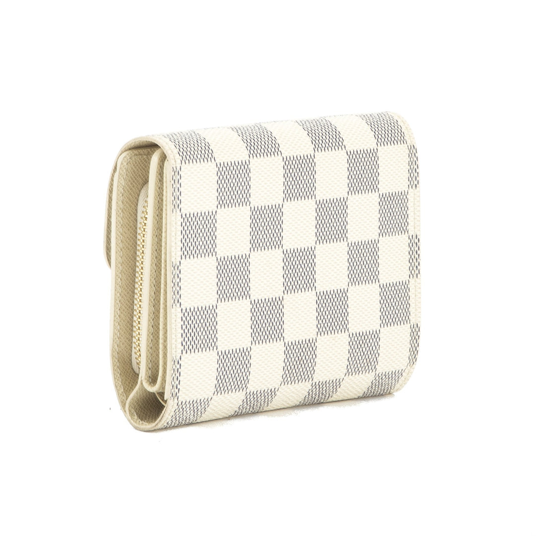 L*V Damier Azur Portefeuille Koala Wallet (Pre Owned)