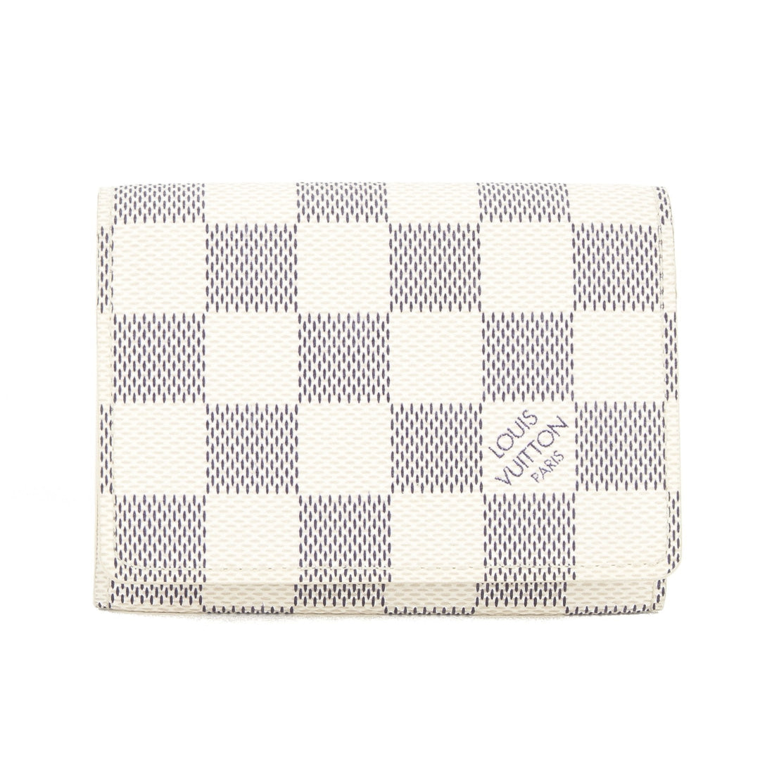 L*V Damier Azur Card Case (Pre Owned)