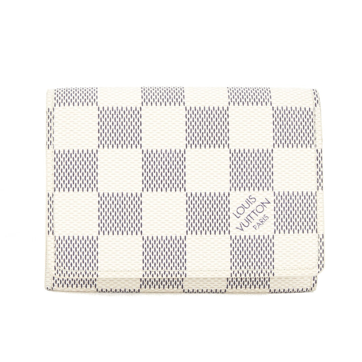 L*V Damier Azur Card Case (Pre Owned)