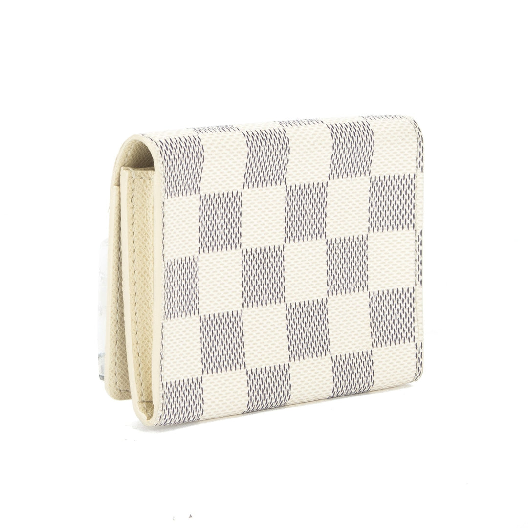L*V Damier Azur Card Case (Pre Owned)