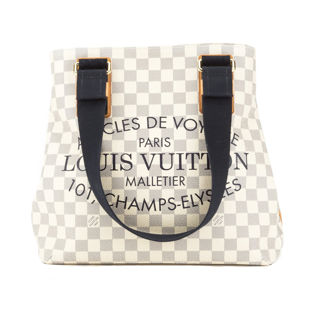L*V Damier Azur Plein Soleil Cabas PM Tote Bag (Indistinguishable)
