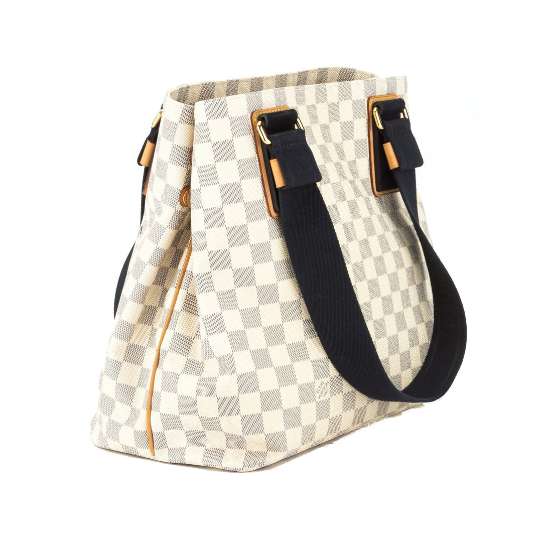 L*V Damier Azur Plein Soleil Cabas PM Tote Bag (Indistinguishable)