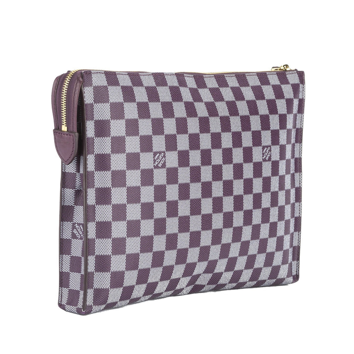 L*V Violet Damier Couleur Canvas Modul Bag (Pre Owned)