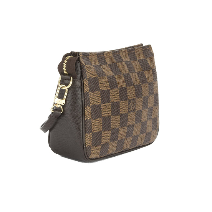 L*V  Damier Ebene Trousse Cosmetic Pouch (Indistinguishable)