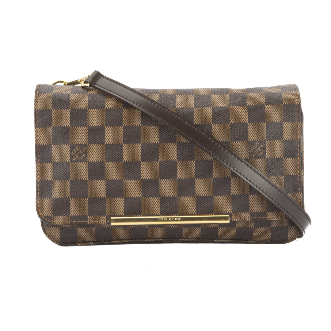 L*V Damier Ebene Hoxton PM Bag (Pre Owned)