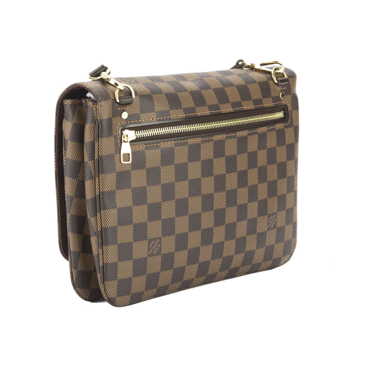 L*V Damier Ebene Hoxton GM Bag (Pre Owned)