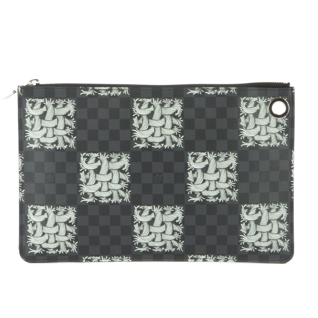 L*V Damier Graphite Pochette Jour PM (Indistinguishable)