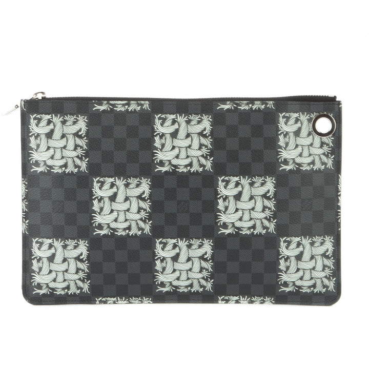 L*V Damier Graphite Pochette Jour PM (Indistinguishable)