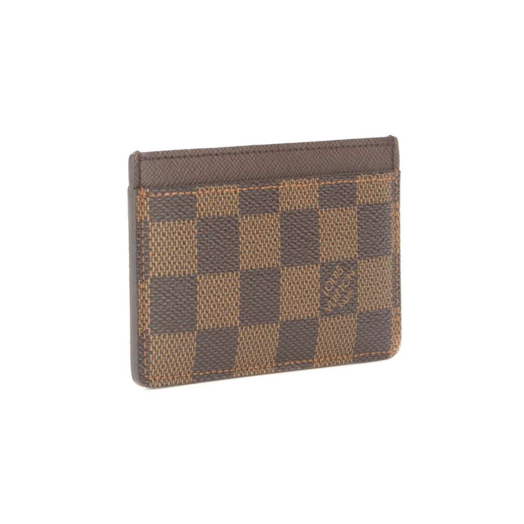 L*V Damier Ebene Card Case (Indistinguishable)