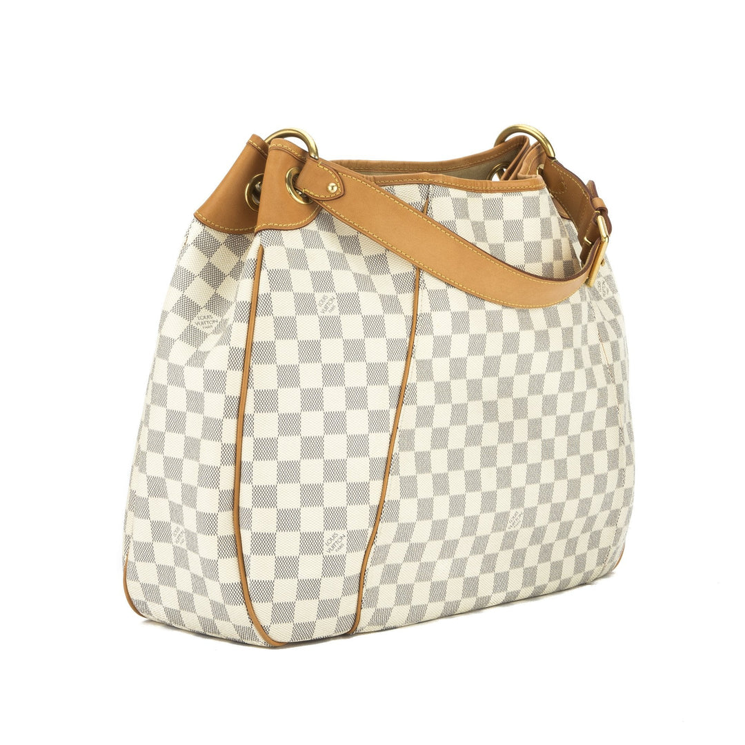 L*V Damier Azur Galliera PM Bag (Pre Owned)
