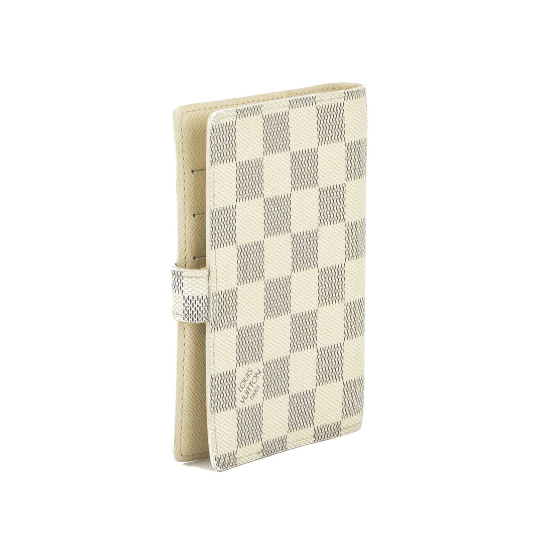 L*V Damier Azur Agenda Fonctionnel PM (Pre Owned)