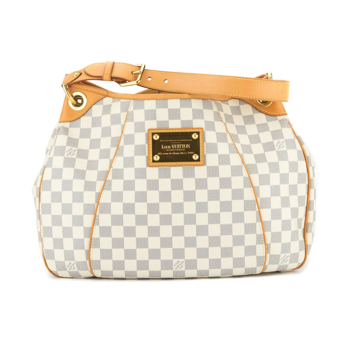 L*V Damier Azur Galliera PM Bag (Pre Owned)