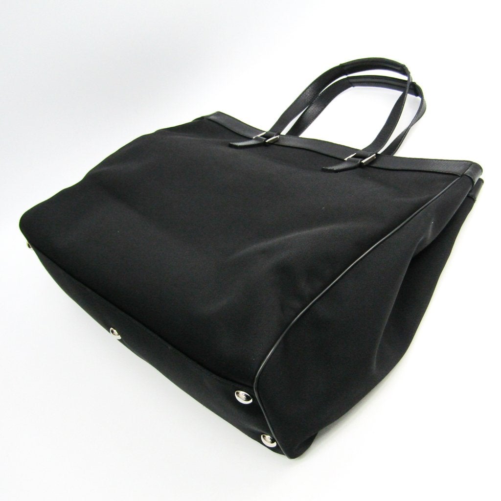 G*G Black Nylon Tote (SHA-46380)
