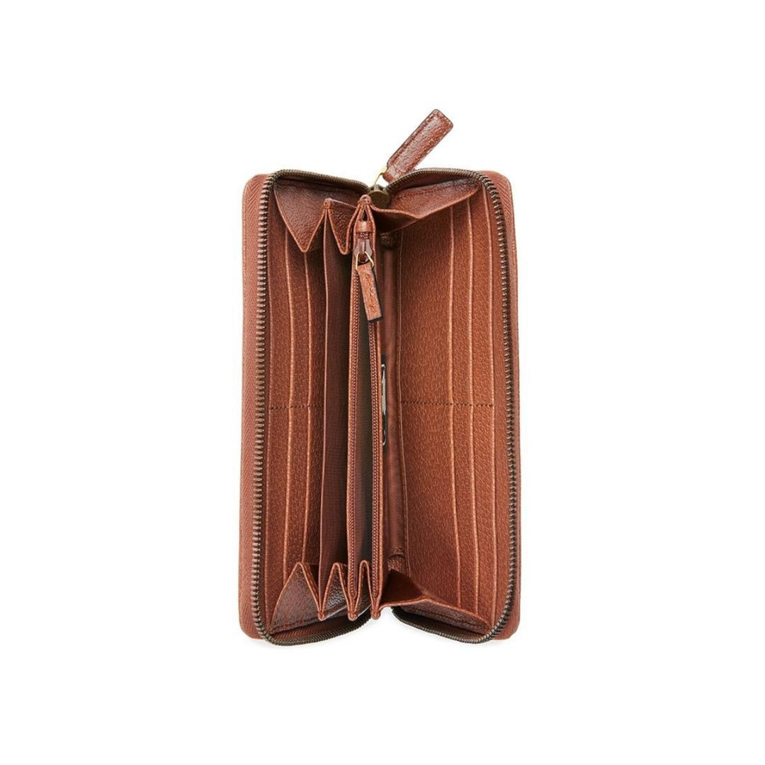 GG Zip Around Wallet with New York Yankees Patch