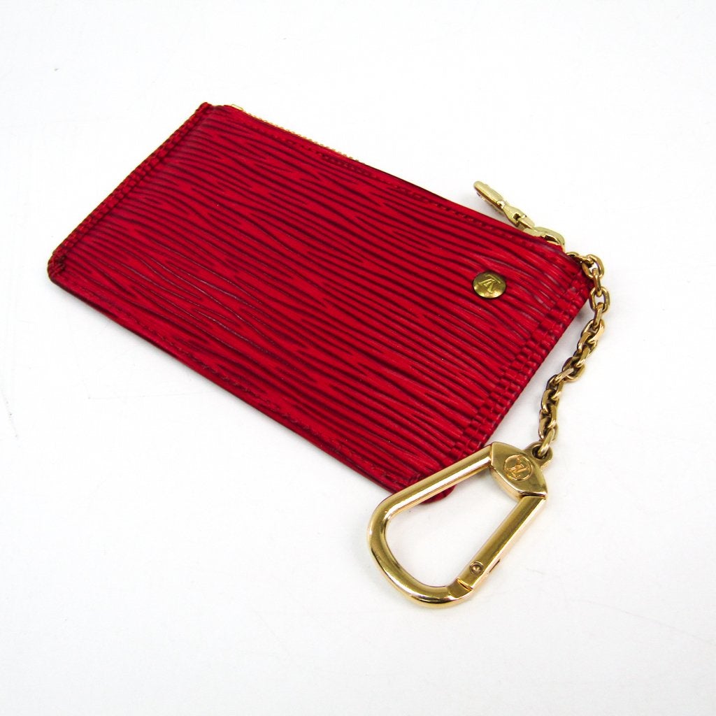 L*V Castillian Red Epi Key Pouch (SHA-36309)