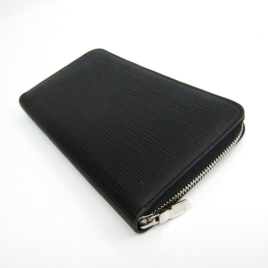 L*V Noir Epi Zippy Organizer NM (SHA-36960)