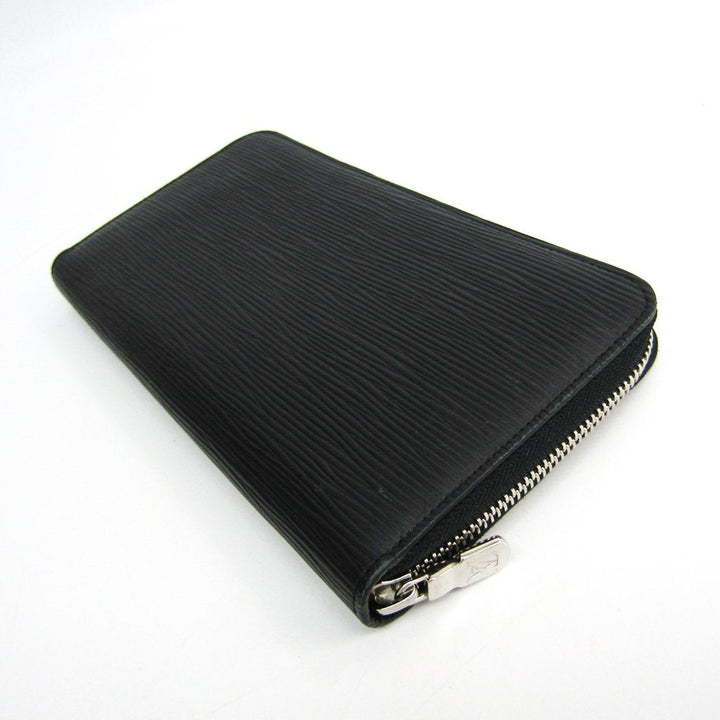 L*V Noir Epi Zippy Organizer NM (SHA-36960)