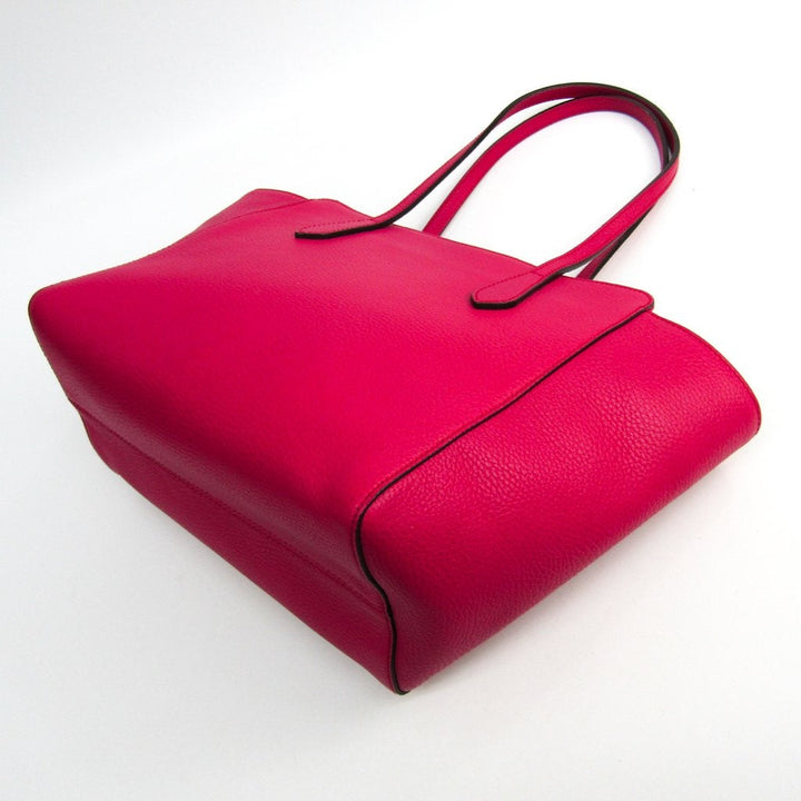 G*G Pink Leather Swing Tote (SHA-27067)