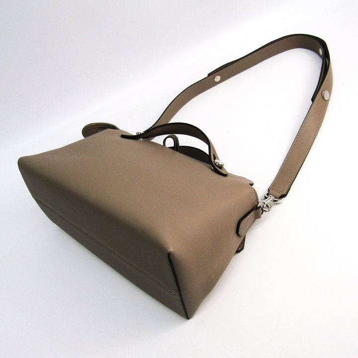 Fendi Beige Leather By The Way Medium (SHA-28754)