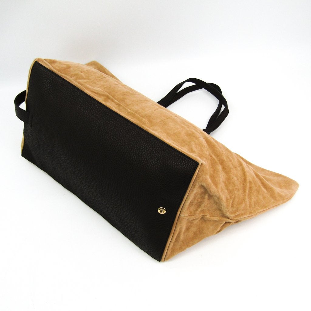 Fendi Beige Suede Tote Bag  (SHA-18154)