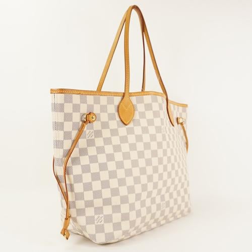L*V Damier Azur Neverfull MM (SHA19259)