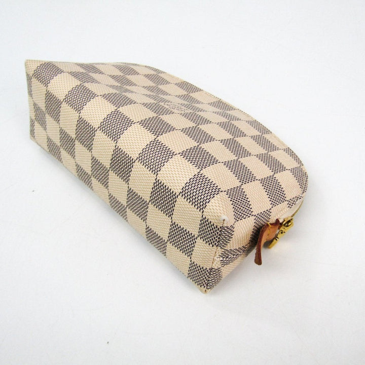 L*V Damier Azur Cosmetic Case (SHA-27973)