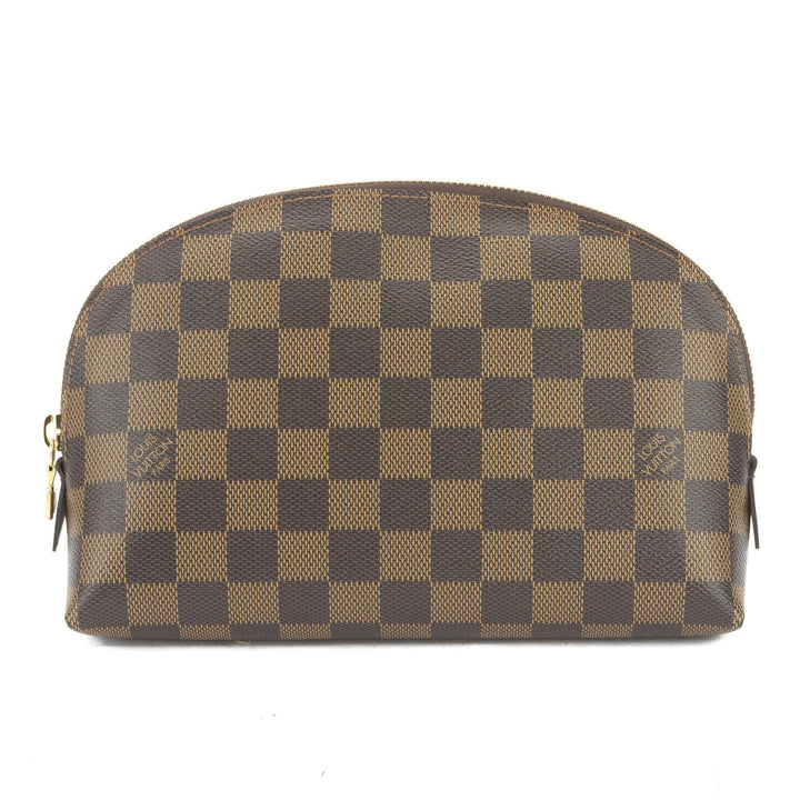 L*V Damier Ebene Cosmetic Pouch GM (Pre Owned)