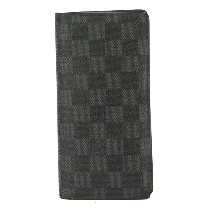 L*V Damier Graphite Brazza Bifold Wallet (Pre Owned)