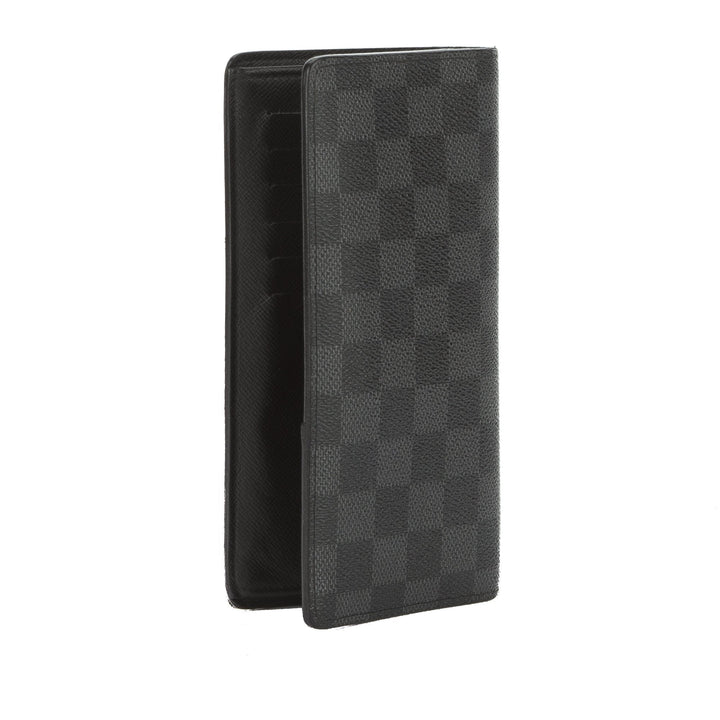 L*V Damier Graphite Brazza Bifold Wallet (Pre Owned)